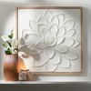 Sullivans White Embossed Flower Wall Art 23.25"H - 3 of 3