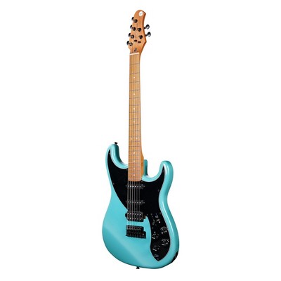 E7 Gulf Blue Maple Neck Smart Guitar with Built-in Effects