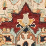 red/ivory