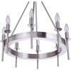 Craftmade Lighting 8 - Light Chandelier in  Brushed Polished Nickel - 3 of 3