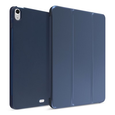 Insten - Tablet Cover Case Compatible with iPad Air 4, 5, 10.9 2020, Magnetic Auto Wake/Sleep, Soft Slim Lightweight, Dark Blue