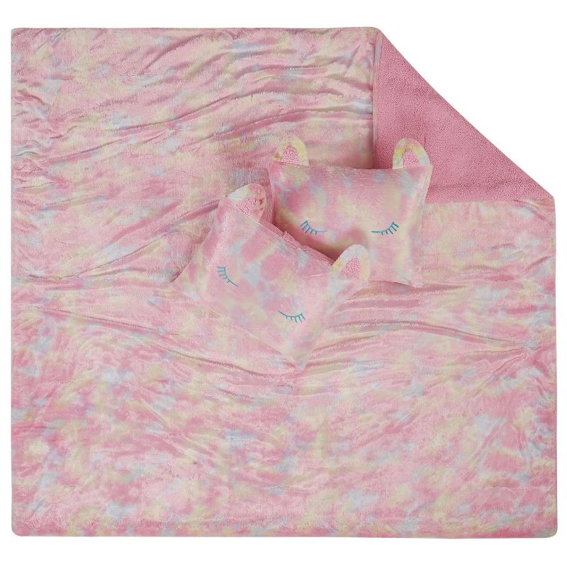 Rainbow Sweetie Comforter Set Pink - My World, 5 of 7