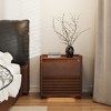 Lighted Nightstand with 2 Soft-Close Drawers, Fully Assembled for Bedroom - 2 of 4