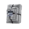 100% Cotton Solid Color Luxury Bath Towel Set, Heavyweight Ultra Soft Touch Durable Bath Towel - 3 of 4