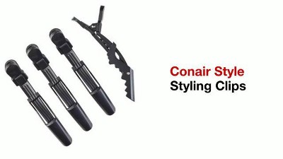 Conair Alligator Salon Styling Clips - 4ct : Target