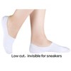 INSPIRE CHIC Cotton Fiber No Show Fashion Breathable Socks One Size 6 Pairs - 4 of 4