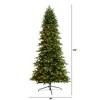 Nearly Natural 9-ft South Carolina Fir Artificial Christmas Tree with 750 Clear LED Lights and 3334 Bendable Branches - 2 of 4