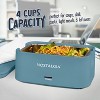 Nostalgia 32-Ounce Portable Heated Electric Lunch Box – Leak-Proof Silicone Sealed Lid, Foldable Carry Handle, Detachable Cord - 4 of 4
