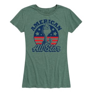Women's - Dr. Seuss - The Grinch America's Favorite Mean One Short Sleeve Graphic T-Shirt - 1 of 4