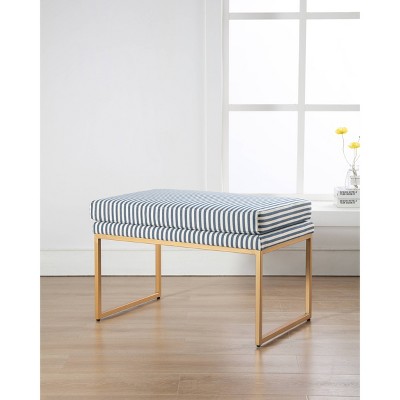 30.5" Decorative Pillowtop Ottoman - WOVENBYRD