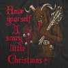 Mens Funny T Shirts Have Yourself A Scary Little Christmas Sarcastic Krampus Graphic Novelty Tee For Men - Crazy Dog Men's T Shirt Gift For Christmas - 2 of 4