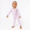 Bellabu Bear Baby Enchanted Unicorn Bamboo Convertible Footie - 3 of 4