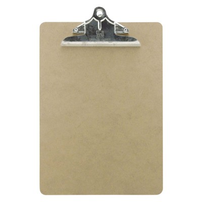 Charles Leonard Letter Size Hardwood Clipboard (Pack of 10)