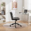 RISOKEYS Adjustable Home Office Chair with Wheels Swivel Chair, with Wide Soft Cushion Back,for Study Rooms,Office,Living Rooms,or Bedrooms. - 4 of 4