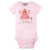 Onesies® Brand Baby Girls Short Sleeve Bodysuits, 4-Pack - 3 of 4