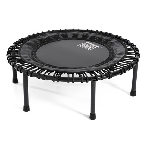 Instituut Smaak Verbeteren Jumpsport 200 In Home Cardio Fitness Safely Cushioned Rebounder Mini  Trampoline With Premium Bungees And Workout Dvd, Black : Target