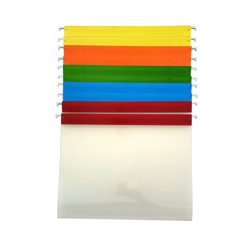 10ct Hanging File Folders Letter Size Multicolor - up &#38; up&#8482;, 3 of 6