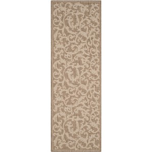 Courtyard CY2653 UV & Stain Resistant Non-Shedding Power Loomed Indoor/Outdoor Rugs - Safavieh - 1 of 4