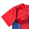 Marvel Avengers Spider-Man Boys’ T-Shirt and Short Set for Toddler and Little Kids – Blue/Red - 3 of 4