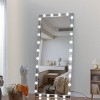 72x36" Silver Hollywood LED Full Body Mirror: 3 Color Modes, Aluminum Framed, Vertical/Horizontal Hanging - 4 of 4