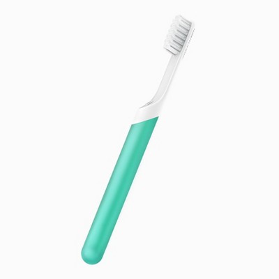 green toothbrush