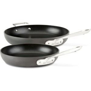 All-Clad HA1 Hard Anodized Nonstick Fry Pan Set 2 Piece, 10, 12 Inch - 1 of 4