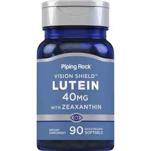 Piping Rock Lutein & Zeaxanthin 40mg | 90 Softgels - 1 of 4