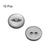 Unique Bargains Round Resin 2-Hole Fish Eye Craft Replacement Sewing Button 10 Pcs - 3 of 4