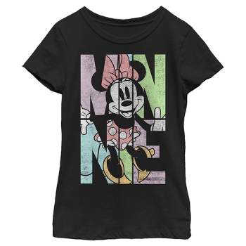 Girl's Disney Minnie Panels T-Shirt
