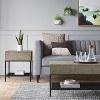 Loring End Table with Charging Station Gray - Threshold™ - image 2 of 3