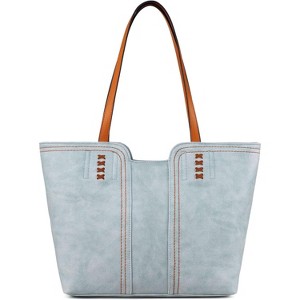 Tote Bag for Women Top Handle Satchel Purse - 1 of 4