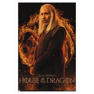 Trends International House of the Dragon - Viserys One Sheet Framed Wall Poster Prints - 1 of 4