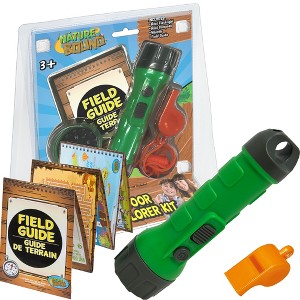 Nature Bound Outdoor Explorer Kit – 4pc Set, Flashlight, Compass, Whistle 3+ - 1 of 4