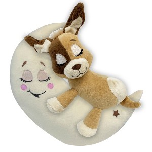 Happpy Nappers: Lullabrites Moon Pet - Dog - Brown & Tan - 1 of 4