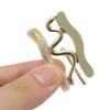 Unique Bargains Women's Two-color Wave Ponytail Buckle Hair Clip 1 Pc - 4 of 4
