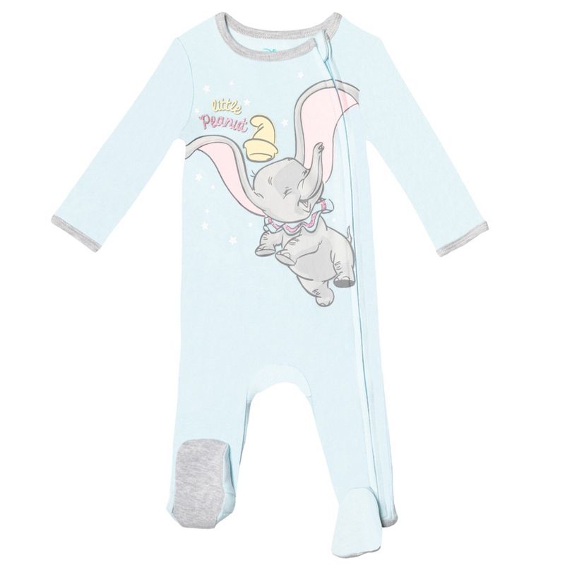 Disney Classics Lady and the Tramp Dumbo 2 Pack Sleep N' Play Coveralls , 3 of 8