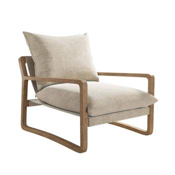 Room & Joy Alysha Sling Linen Accent Chair