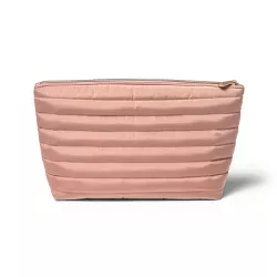 Sonia Kashuk™ Large Travel Makeup Pouch - Mauve Puffer