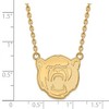 Black Bow Jewelry 10k Yellow Gold Baylor Bears NCAA Necklace 18 Inch - 3 of 4