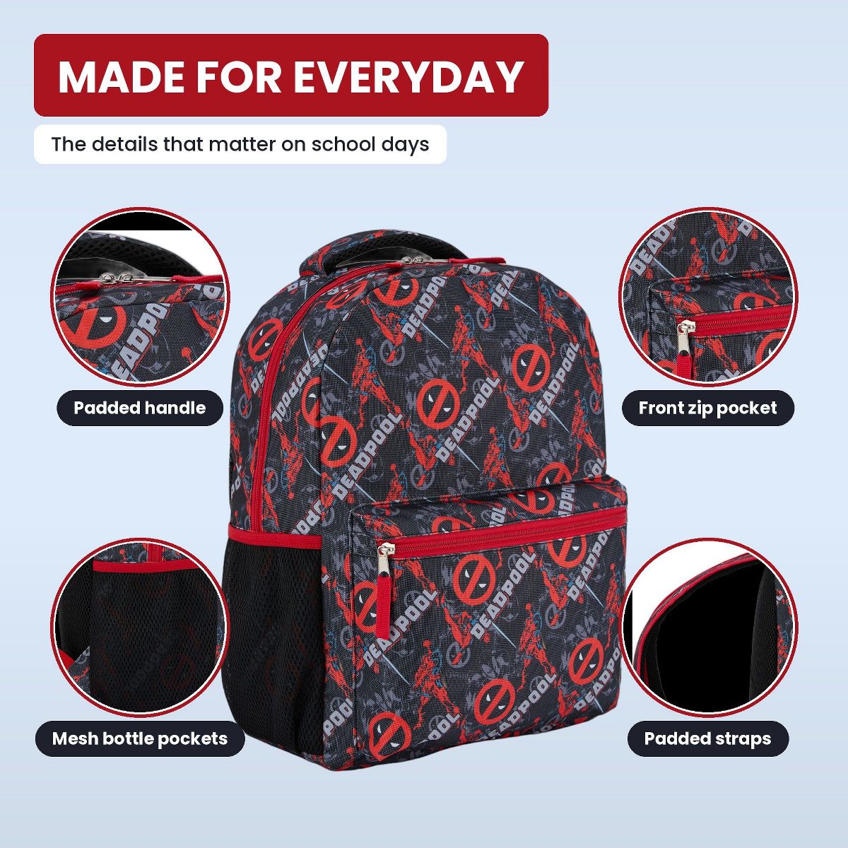 Marvel Comics Spiderman School Backpack - thumbnail 5