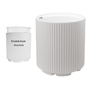 Kozyard Planter Indoor Outdoor Plant Pots with Tray Collecting Water for Tall Plants, Flowers - 1 of 4