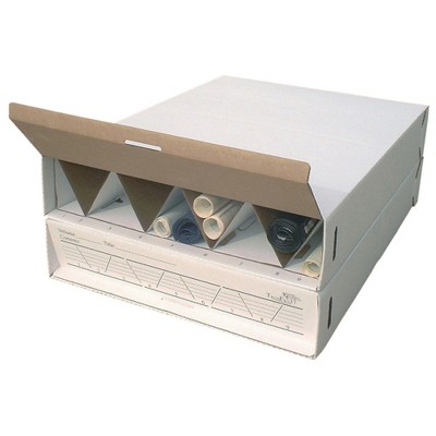 Advanced Organizing Systems TrussFile37 Modular Stackable Roll Storage Up to 36” In Length