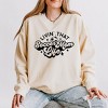 Simply Sage Market Women's Lightweight Garment Dyed Graphic Sweatshirt Soccer Mom Life - 2 of 4
