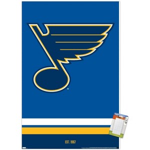 Trends International NHL St. Louis Blues - Logo 21 Unframed Wall Poster Prints - 1 of 4