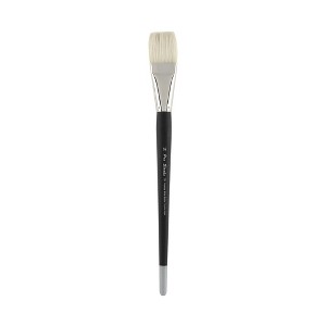 Creative Mark Pro Stroke Premium White Chungking Hog Bristle Artist Paint Brush - Bright - Natural Bristle Brush w/ Great Control Suitable for Oils, - 1 of 4