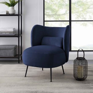 MINIMORE Modern Style 24" W Bibbi Barrel Chair - 1 of 4