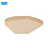 Unique Bargains Cafe Home Pour-Over Brewing Cone Coffee Filters 80 Pcs - 3 of 4