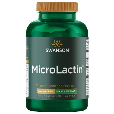 Swanson Microlactin - Double Strength 1 g 120 Tabs.