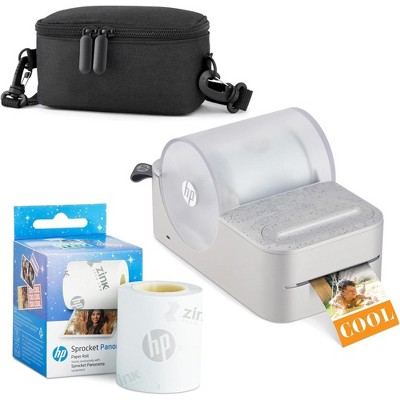 Hp Sprocket Portable 2x3 Instant Photo Printer (luna Pearl) Starter Bundle  : Target