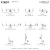 Livex Lighting Lansdale 5 - Light Vanity in  Brushed Nickel - 2 of 4